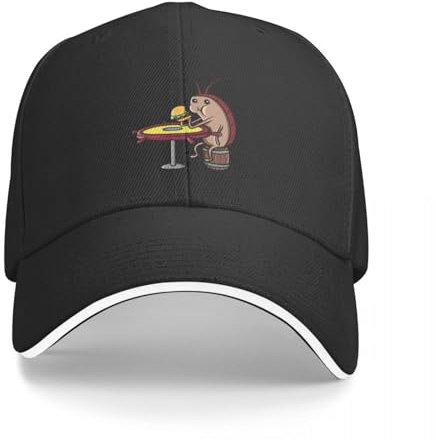 OAKITA Basecap Krosse Krabben-Kakerlake. Baseballkappe Luxus Hut Flauschiger Hut Ball Cap Snap Back Hutkappen Frauen Männer