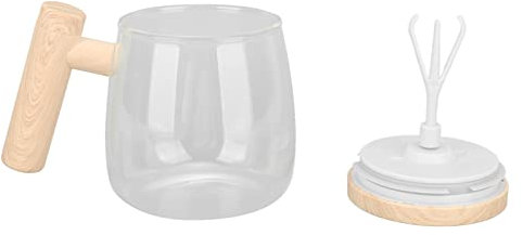 DADEA Tasse de Mélange électrique de 400 Ml, Tasse de Mélange Automatique Portable, Tasse à Café Auto-mélangeuse Pratique, Tasse Auto-mélangeuse, Tasse à Mélange Automatique, Tasse de Mélange de Café