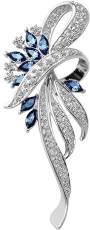 SHSMPXOY Broche de Ballerine Fantaisie en Strass Vetement Femme Style Vintage pour Les Dames et Les Filles