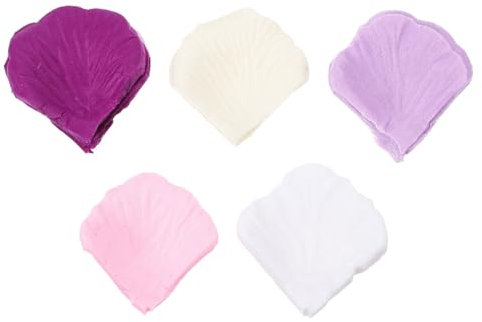 HOLIDYOYO 50paquetes Pétalos De Rosa Artificiales De Decoración para Bodas y Fiestas De Pétalos Realistas