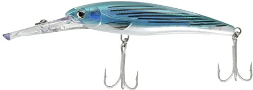 Rapala - X-Rap Magnum Angelköder - Angelzubehör mit großer Tauchschaufel - Salzwasser Spinnköder- Lauftiefe 12m - Fischköder 18cm, 97g - Hergestellt in Estland - Silver Blue Mackerel
