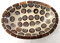 Seifenschale mit Zimstücken braun-beige 15 x 10 x 3 cm Handarbeit