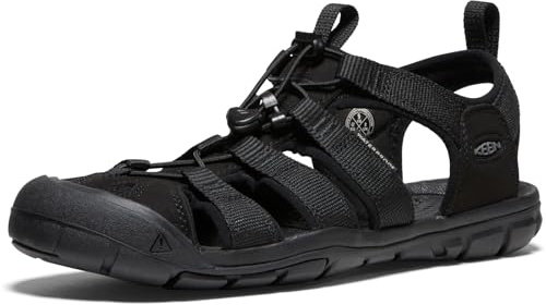 KEEN Herren Clearwater CNX Sandalen, Triple Black, 46 EU