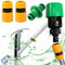 Hose Connector, Universal Hose Tap Connector, Quick Fitting Hose Pipe Connector, Kitchen Tap Hose Pipe Connector, Mixer Tap Hose Connector, Hose Adaptor for Garden Bathroom Indoor Outdoor (4 Pack)