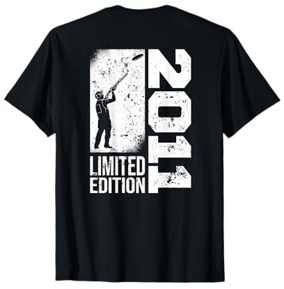 Tontauben Jahrgang 2011 geboren Geburtstag Tontaubenschießen T-Shirt