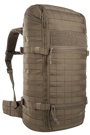 Tasmanian Tiger TT Base Pack Top Load 30 modulär insatsryggsäck 30 l volym, trekkingryggsäck med Mollesystem och avtagbart höftbälte. Coyote Brown