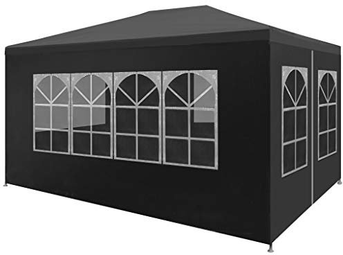 Emmtore Carpa para Fiestas Gris Antracita 3x4 m