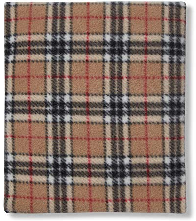 Hotties Micro Hottie - Microwave Hot Water Bottle - Caramel Tartan Fleece