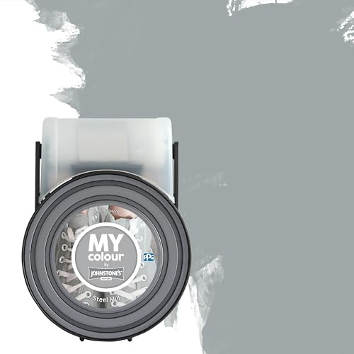 MY colour by Johnstone's - Tester Pot - Luxurious Durable Matt - Steel Mill - 55ml