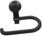 Angoily Suction Cup Toilet Paper Roll Holder, Abs Bathroom Suction Cup Paper Holder Black Towel Suction Holders Suction Cup Towel Hook Adhsive Paper Towel Rack