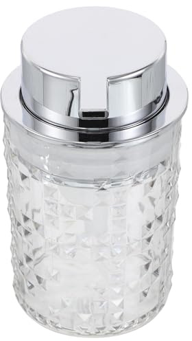 LIFKOME Dispensador de Jabón Espumoso Recargable para Baño y Cocina Botella Plástica Transparente con Bomba de Espuma para Lavado de Manos y Cuerpo Dosificador y Reutilizable