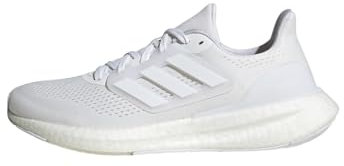 adidas Herren Pureboost 23 Shoes Laufschuhe, Cloud White/Cloud White/Core Black, 44 2/3 EU