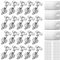 Neoteck 20PCS Inset Soft Close Cabinet Hinge Repair Plate Kit with Screws for Cabinet Furniture Drawer Window Stainless Steel Plate Repair Accessory