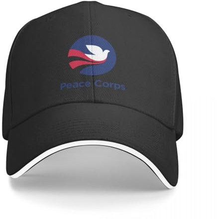 CWCMZDH Baseballmütze Baseballkappe Peace Corps Volunteer Baseball Cap Kapuze modische Golfmütze Damen Herren