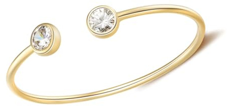 JO LACROIX Pulsera dia de la madre regalo para mama, mujer joyeria, cumpleaños, amiga, brazalete dorado, regalos originales para novia