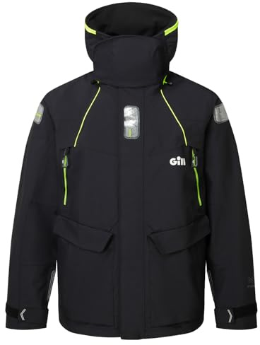 Gill OS2 Offshore/Coastal Sailing Jacket - Black OS26J XXL