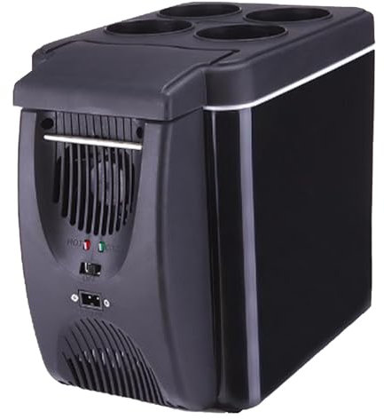 Filvczt Auto Tragbarer Kühlschrank, Leiser Reisekühlschrank, Stoßfester Energiesparkühler, Platzsparender Kühlschrank Gefrierschrank, Autokühler Gefrierschrank, Einfach zu bedienen, Tragbar