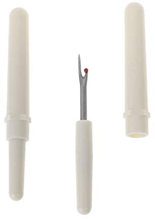 JDIEOQA 2 Stück Scharfer Nahttrenner Kreuzstich Entstecher Nähen Handwerk Werkzeug Kunststoff Fadenschneider Nahttrenner Zum Nähen Faden Trenner