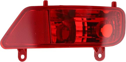 DawlQawwi Ensemble de Feu Antibrouillard Arrière Droit Compatible avec Peugeot 3008 5008 2009-2016 – Réflecteur de Pare-chocs Arrière – Remplace OEM 6351HG 4076930 (Sans Ampoule)