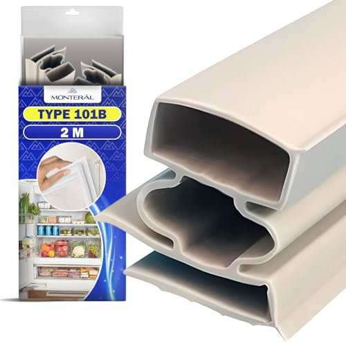 Joint Frigo Universel Porte de 2 m Adapté au Congelateur en PVC Flexible - Garantie de 10 Ans - MONTERAL