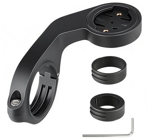 Arvoni Fahrrad Halterung Kompatibel mit Garmin Edge, GPS Fahrradcomputer Halterung, Halterung Rennrad für Garmin Edge 1000 840 830 810 800 530 540 520 510 500 200, für Fahrradlenker 25.4mm und 31.8mm