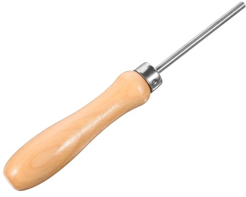Mikinona Outil de Cordage en Bois pour Raquettes de Tennis Badminton et Squash – Poinçon à Cordes Multifonction Accessoire de Fixation de Fil de Tension Compact et Portable pour