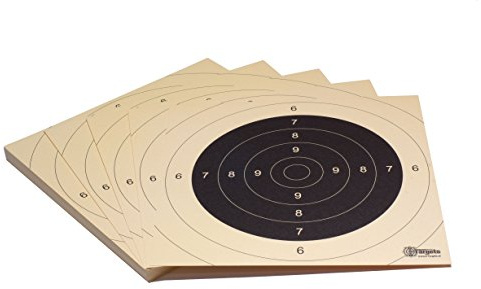 X-Targets Lot de 500 cibles standard - 26 x 26 cm - Carton de tir 200 g/m²