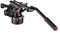 Manfrotto Nitrotech Fluid Video Head 612 for DSLR, Mirrorless, Video and Cinema Cameras, with Continuous Counterbalance System 4-18 kg, Variable Continuous Fluid Drag System - 18 Kg Payload