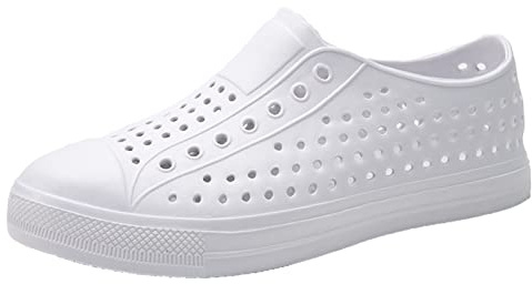 Zuecos para hombre y mujer, ligeros, zapatos de jardín, sandalias antideslizantes de goma para verano, zapatillas de casa