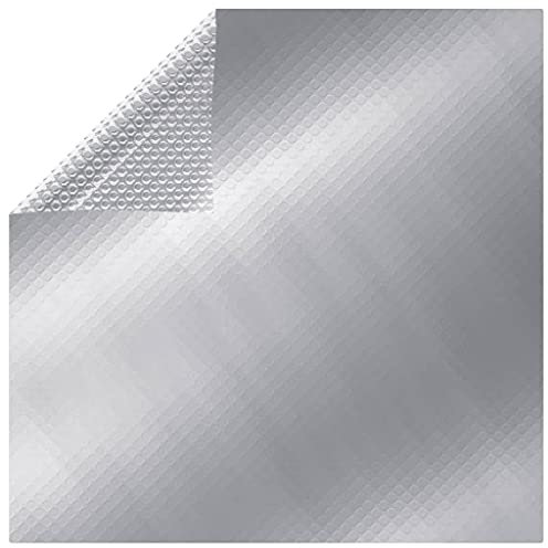 Pool & Spa Tillbehör Poolöverdrag Silver 260 x 160 cm PE Hem & Trädgård