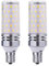 IOEDHW Paquete de 2/10 bombillas LED de maíz E17, lámpara de ahorro de energía de 16 W de alto brillo, 1600 lúmenes, blanco 6000 K, iluminación de maíz para ventilador de techo no regulable para el ho