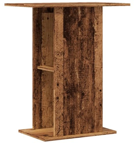 vidaXL Aquariumständer Altholz-Optik 36x60,5x72,5 cm Holzwerkstoff, Aquarienschrank, Aquarienunterschrank, Aquarienständer, Aquariumunterschrank