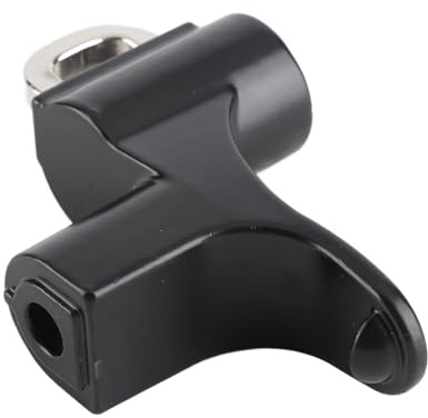 Qudinip Candado para Casco con Diseño Antirrobo para Motocicletas y Scooters, Aleación de Aluminio con 2 Llaves y Llave Inglesa