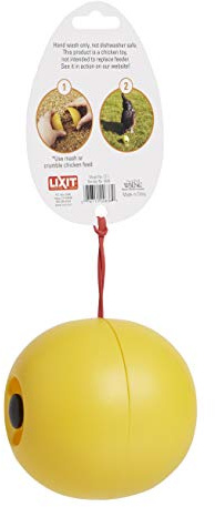 Lixit Chicken Feeder or Treats Ball Toy (2 Pack)