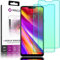 NALIA (2-Pack Schutzglas kompatibel mit LG G7 ThinQ, 9H Cover Display Schutz Glas-Folie, Dünne Handy Schutzfolie Bildschirm-Abdeckung, Schutz-Film Screen Protector Tempered Glass - Transparent