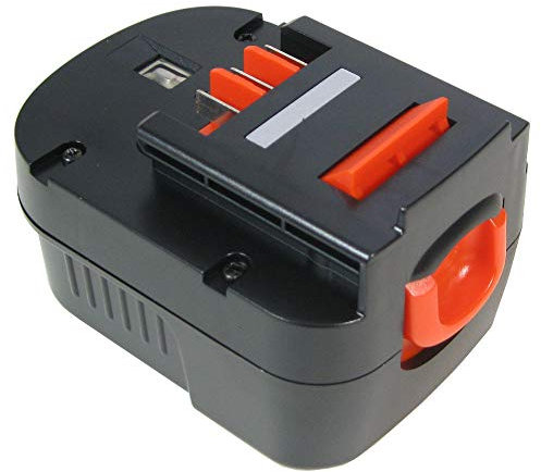 Trade-Shop Akku 12V 2000mAh 2Ah Ni-MH für Black & Decker SS12 SS12CR EPC12 H1 EPC128 EPC128 V EPC128BK ersetzt A12-EX A1712 HPB-12 BPT-1047 FS120-BX A12 FSB120