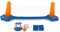 FOUF Piscina Gonfiabile Rete da Pallavolo Set, Uso Multiplo Regolabile Water Volley Basket Rack Divertente Stagno Giardino Galleggiante Gioco di Nuoto Giocattolo con 2 Borse Pesi per Bambini e Adulti