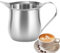 pot à lait, 90 ml, petit pot à lait en acier inoxydable, pichet à lait pour expresso cappuccino