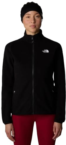 The North Face Damen 100 Glacier Fz Fleecejacke, Tnf Black/Npf, XS