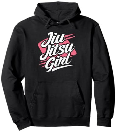Jiu Jitsu Girl Felpa con Cappuccio