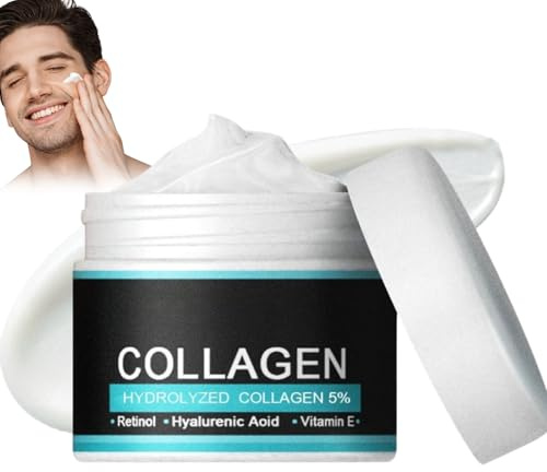 Männer Anti-Falten Creme,Anti-Aging Gesichtscreme,Feuchtigkeitscreme Gesicht,Skincare für Straffe Haut,Tagescreme als Feuchtigkeitscreme und Anti Falten Creme,Men‘s Cream für Gesichtspflege