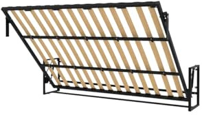 WallBedKing Morphy Classic väggsäng – Komplett modulärt multisystem (SizeFlex™ + TypeFlex™), platsbesparande fällsäng (160x200 cm, horisontell)