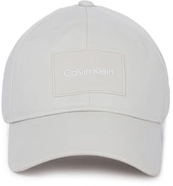Calvin Klein Herren CK Must T BB Cap K50K510377 Kappe, Weiß (Dark Ecru), OS