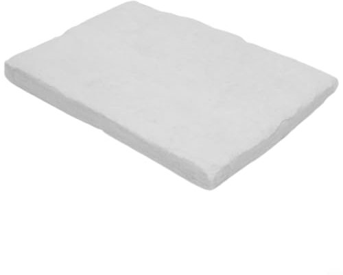 Zilimontt Ceramic wool for bioethanol fireplaces Ceramic sponge gel for bioethanol fireplaces and ethanol ceramic sponge for bioethanol burners(30X20X2CM)