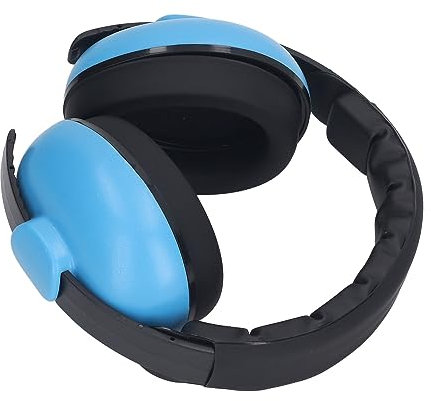 LUCKDANO Cuffia Antirumore NRR 31DB, Finta Pelle, Design Pieghevole per Cuffie Antirumore, Tiro a Segno, Volo in Aereo e Paesaggistica