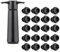 Wine Saver, Vacuum Pump with 20pcs Vacuum Wine Stopper, Wine Pump, Wine Vacuum Pump and Stopper, Wine Pump Vacuum Stoppers, Reusable Wine Pump + Wine Bottle Stoppers for Keep Wine Fresh