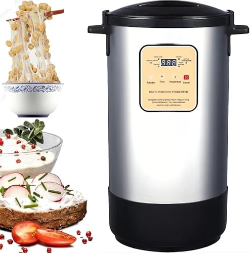 Fermentatore Per Yogurt Da 12 Litri, Macchina Per Yogurt Intelligente, Fermentatore Elettrico, Controllo Del Tempo E Della Temperatura, Per Cucina Commerciale, Aglio, Yogurt, Sottaceti, Vino Di Riso