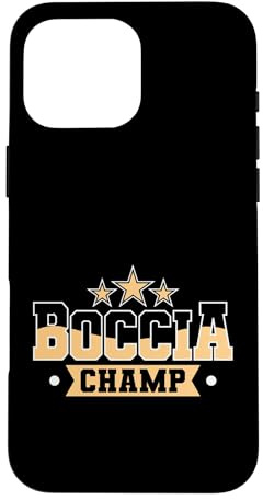 Custodia per iPhone 16 Pro Max Boccia Champ con palla e precisione