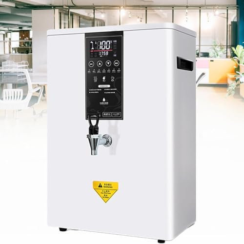 Distributore Di Acqua Calda Istantanea, Bollitore Automatico per Acqua Calda Commerciale Con Filtro, Bollitore per Acqua a Parete Con Display Lcd Con Beccuccio, Per Caffè, Ufficio Domestico,80L
