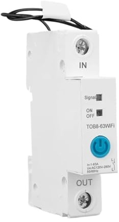 63A L + N WIFI Smart Switch Contatore Di Energia Misurazione Kwh Monitoraggio Interruttore Relè Timer For Casa Intelligente Facile Da Usare E Sicuro